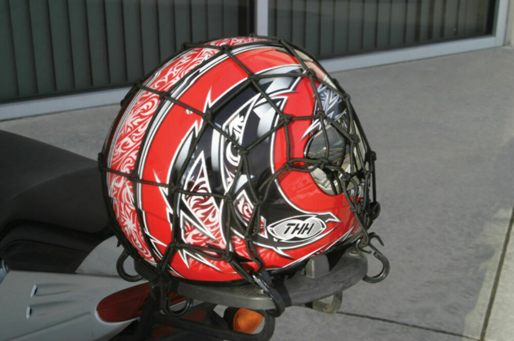 ADJUSTABLE CARGO NET BLACK - Riders Biker Supply